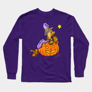 Baby Pumpkin Dinosaur Long Sleeve T-Shirt